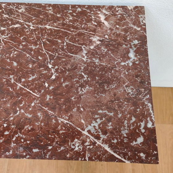 Buffet bas Vintage Ancien Commode Meuble de Salle de Bain avec Plateau en Marbre – Marble (photo 11 of 12)