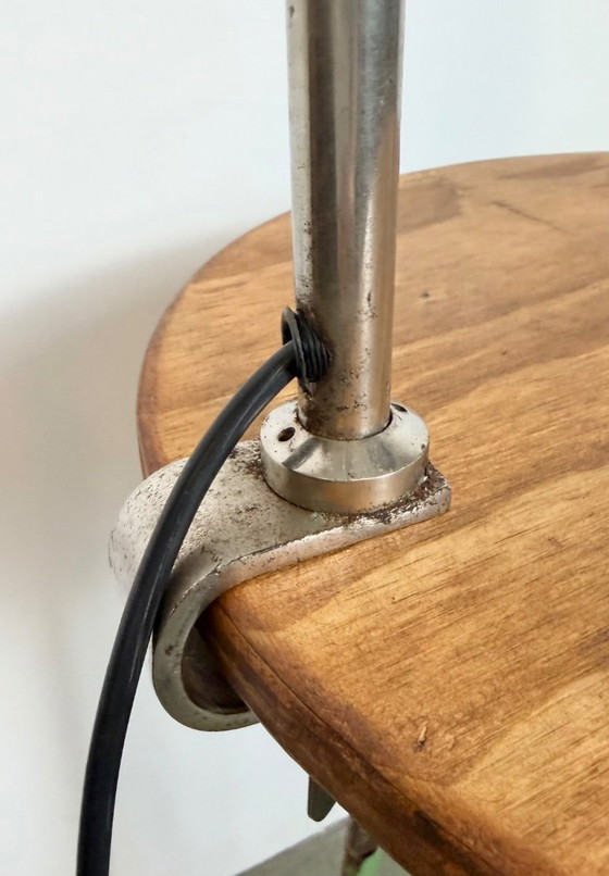 Image 1 of Industrial Workshop Gooseneck Table Lamp, 1960s