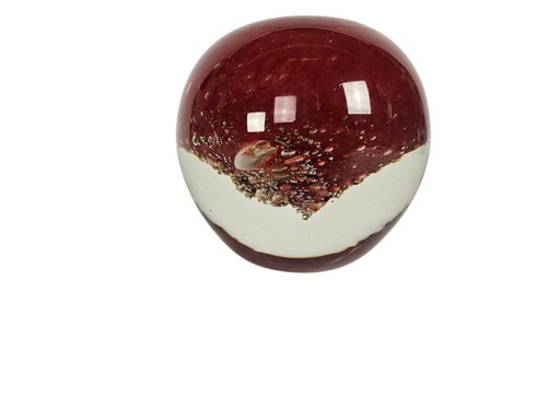 Leerdam Glass Factory - design by Siem van der Marel - enclosed air bubbles - 2000