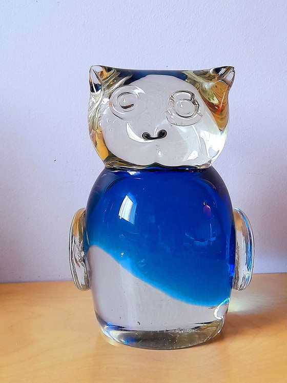 Image 1 of Murano glazen uil