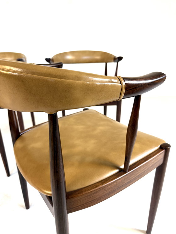 Image 1 of 6 sillas de cuerno de vaca modelo n.º 12, Johannes Andersen '60