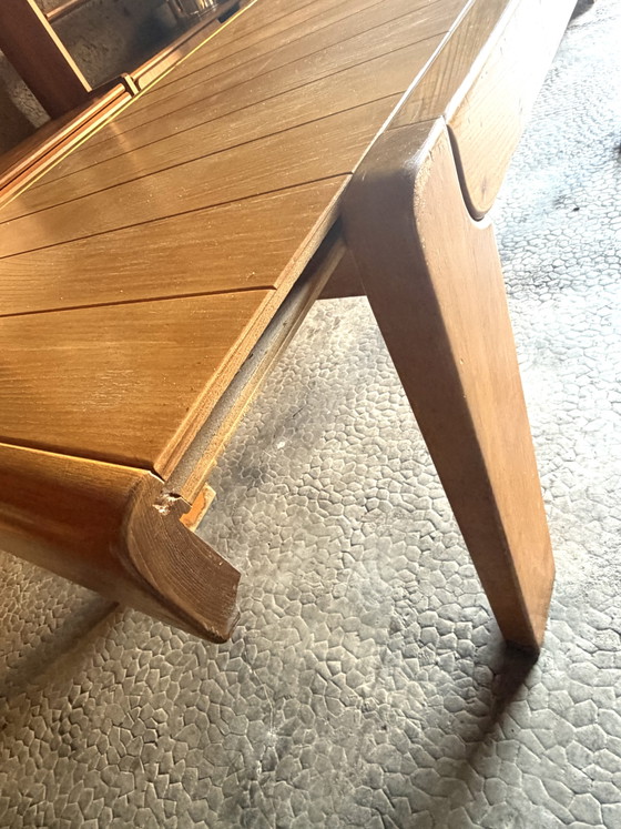 Image 1 of Maison Regain extendable dining table solid elm wood 
