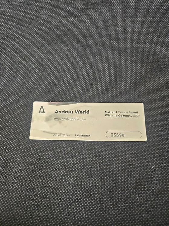 Image 1 of Chaise de salle à manger Andreu World 4x