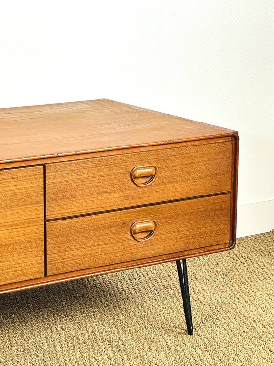 Image 1 of Skandinavisches Teak-Sideboard, Fristho, 1960