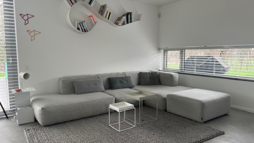 Hay Mags Soft Sofa with Ottoman and Cushions