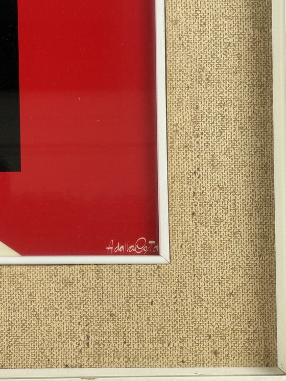 Image 1 of Amleto Dalla Costa, serigrafía original enmarcada, Milán, Italia, años 80