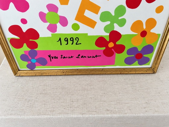 Yves Saint Laurent – LOVE Collection | Sei Poster Vintage | 1992–2006 – Legno (photo 21 of 27)