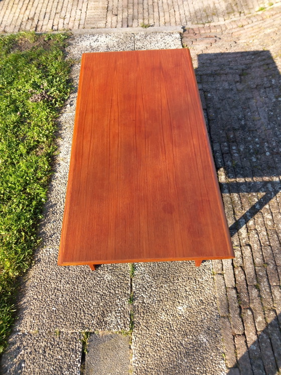 Image 1 of Vintage teakhouten salontafel Scandinavisch design, Danish Control.
