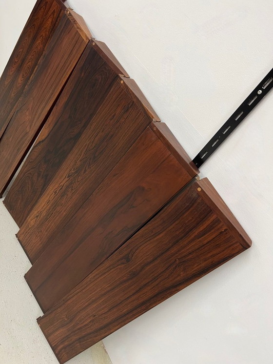 Image 1 of ETAGERES EN PALISSANDRE PAR KAI KRISTIANSEN POUR FELDBALLES, 1960