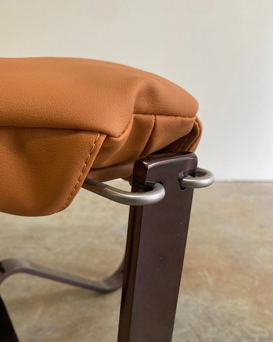 Image 1 of Poggiapiedi di design 2x ispirato alla sedia Falcon