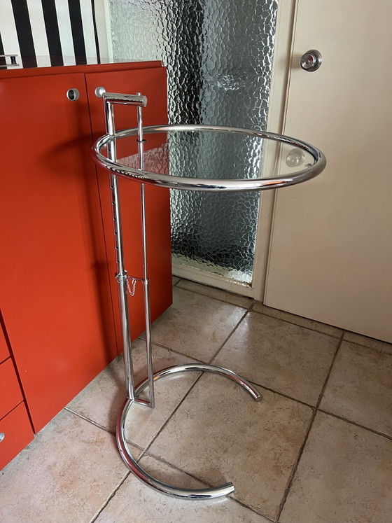 Image 1 of ClassiCon Eileen Gray E 1027 glazen bijzettafel design table