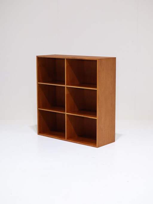 Bibliothèque danoise vintage en teck des années 1960