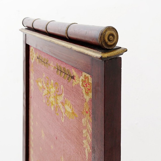 Image 1 of Pare-feu ancien de style Empire, France, début du XIXe siècle