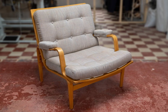 Image 1 of Bruno Mathsson 'Ingrid' fauteuil 