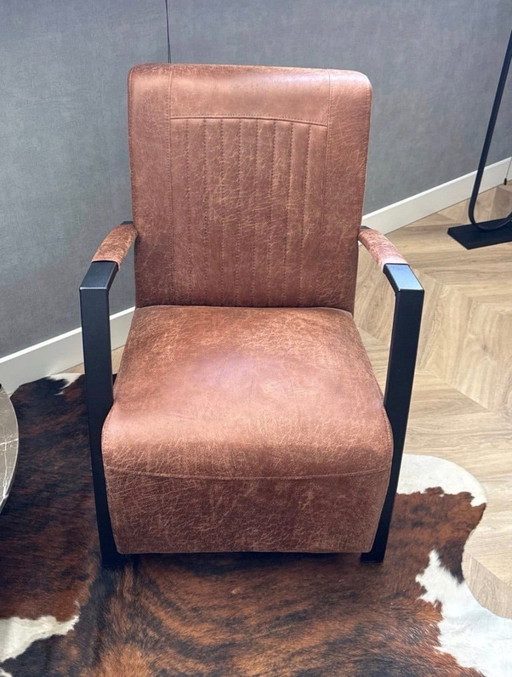 Sillón de cuero