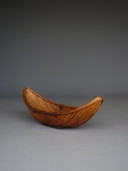 Großer Obstkorb aus Rattan, 1970er Jahre