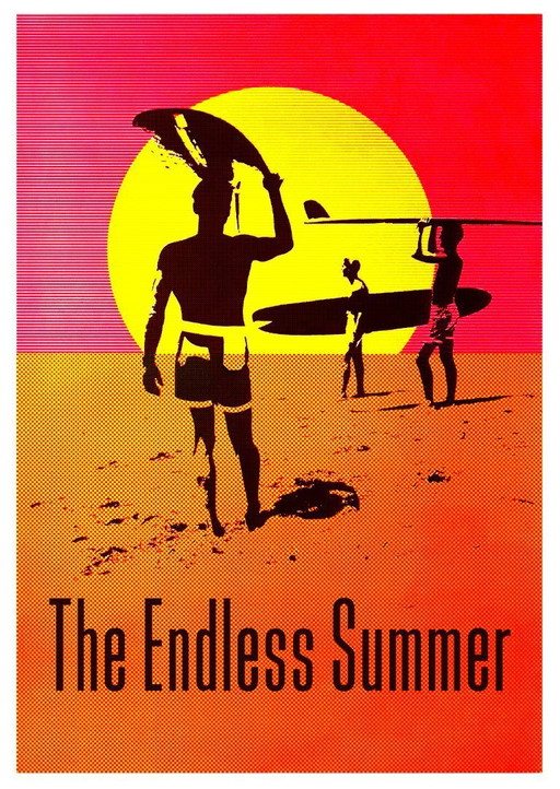 The Endless Summer 1966 - Un été sans fin, la vague parfaite - Poster 70 x 100 cm