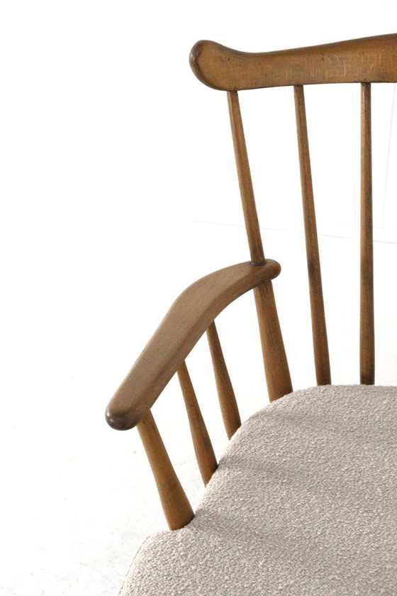 Image 1 of Børge Mogensen for FDB Møbler rocking chair armchair vintage