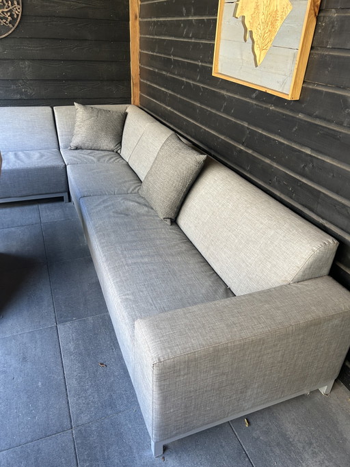 Tuin Hoekbank 3x2.30 M All Weather Zo Droog – tuinsets, Textile