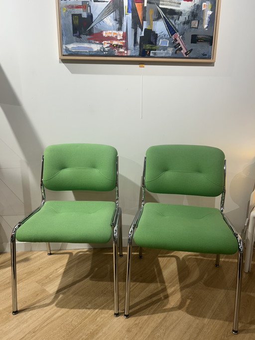 Coppia di sedie anni '80