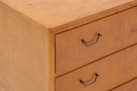 Image 1 of Vintage ladekast | Mid Century ladekast | 60s 70s houten opbergmeubel #04-21