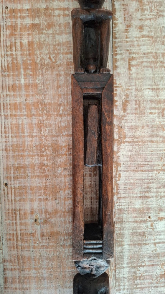 Westafrikanischer ritueller Holzstab – Dekorative Objekte, Wood (photo 6 of 7)