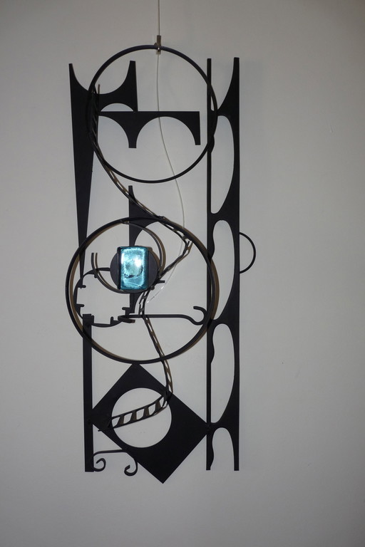 Wall sculpture by Dantoft, Danish design.