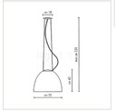Lampada Artemide Nur bianca