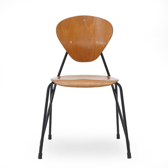 Image 1 of 4 chaises par Aurelio Villari pour Isa Bergamo, années 1950