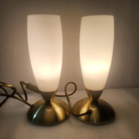 Image 1 of 2 Eglo Leuchten bedside lamps, Vintage