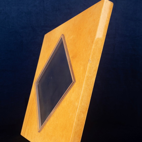 Giorgio Tura Natuurlijk Perkament en Plexiglas Fotolijst voor Tura Milano, 1980 – Lijsten, Leather, Modern (photo 5 of 16)