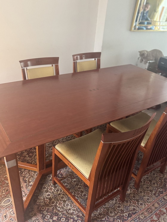 Image 1 of Schuitema design art deco eettafel