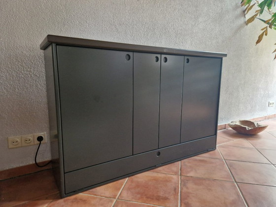 Image 1 of Mobile TV di design con sollevatore TV e TV Samsung (nuovo)