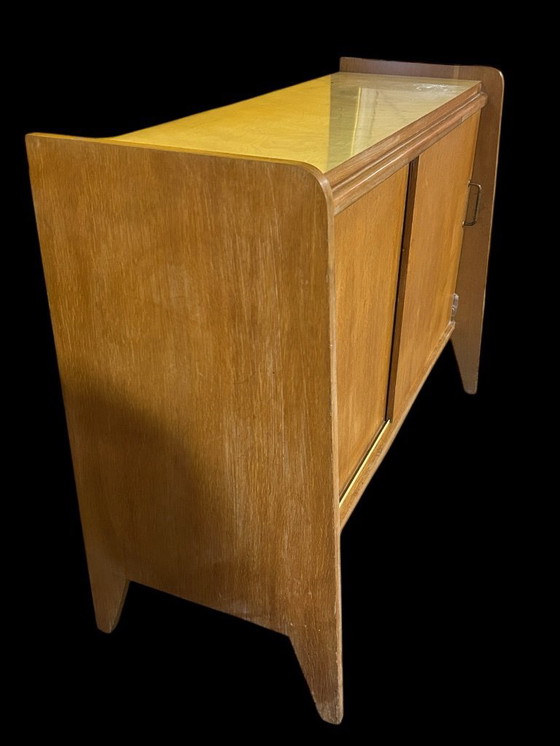 Image 1 of Oak sideboard with compass legs, 1950