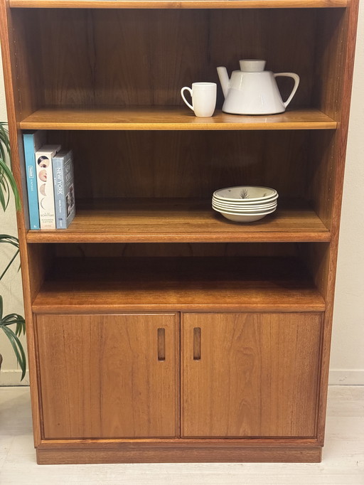 Danish vintage teak bookcase – 1960s