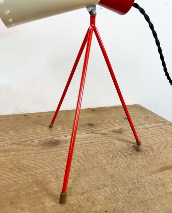 Image 1 of Lampe de table vintage du milieu du siècle par Josef Hůrka pour Napako, 1950s