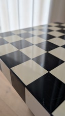 Belle table d'échecs