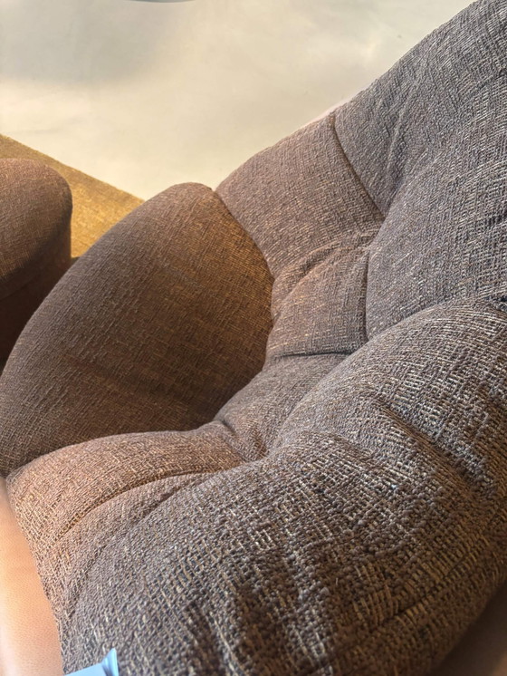 Image 1 of Fauteuil pivotant Montis Fabian avec repose-pieds