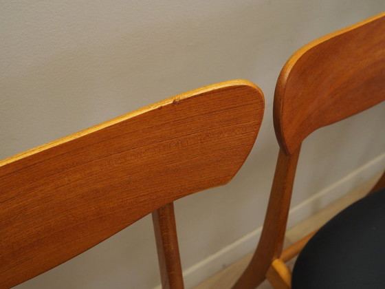 Image 1 of Set di quattro sedie, design danese, anni '70, produzione: Danimarca