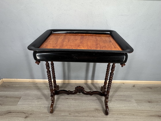 Image 1 of Mesa de té o bandeja antigua (ca. 1850-1900)