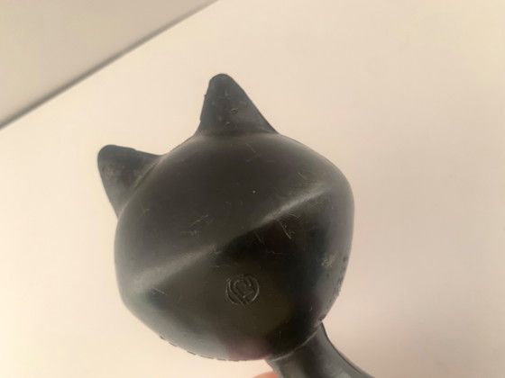 Image 1 of Chat Accordéon Animal Squeaky Toy Libuse Niklova 1963 Fatra Napajedla République tchèque CSSR Design République tchèque