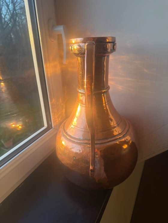 Image 1 of Brocca di rame d'epoca