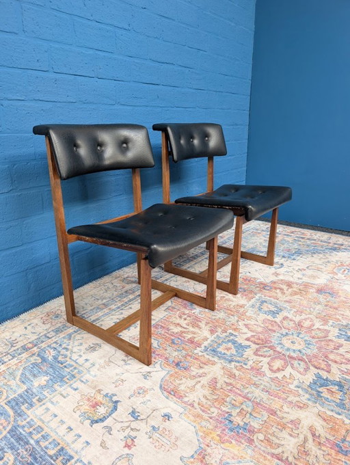 2x Vintage Stühle, Henning Sørensen, 1960er Jahre