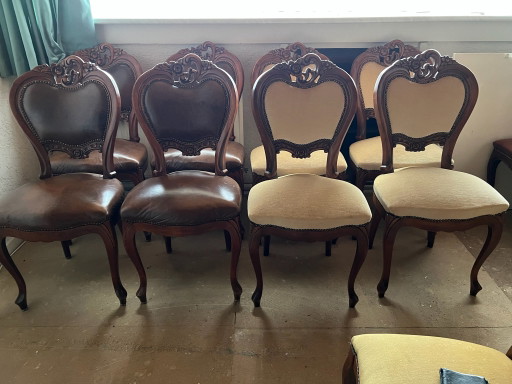 8 Baroque Dining chairs