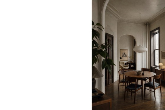 Image 1 of Skandinavische Esszimmerstühle im Mid-Century-Stil aus Buche und Palisander, 1960er Jahre, 4er-Set