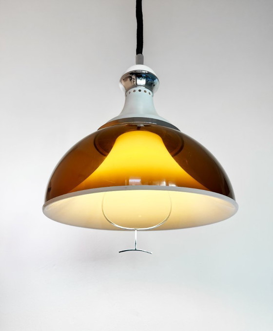 Image 1 of Vintage Stilux Milano Space Age pendant lamp