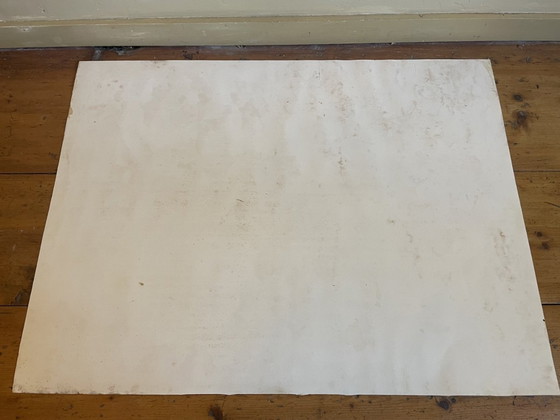 Image 1 of A Printing of the Original Map of Indian Ocean from 1960