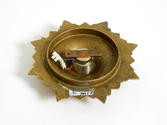 Image 1 of Lampade da parete o da soffitto in bronzo con design a stella spaziale anni '60