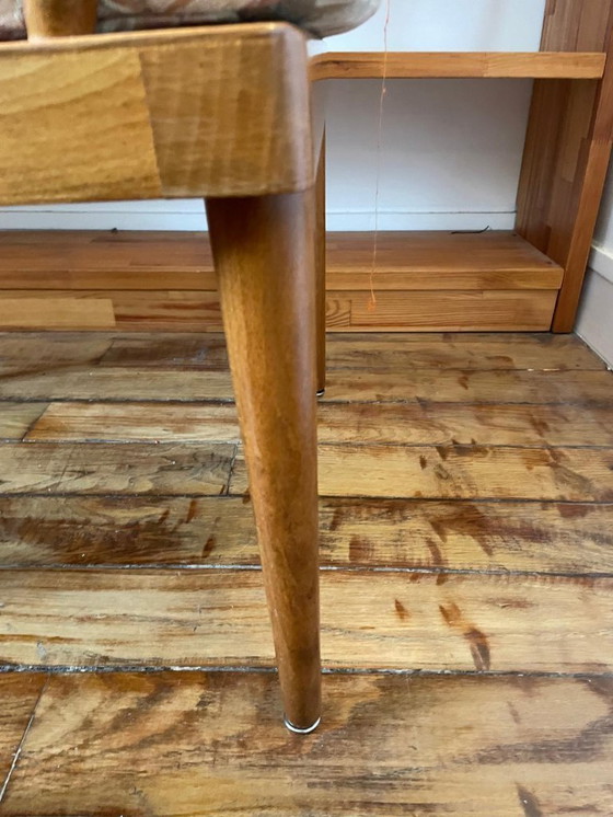 Image 1 of Poltrona in legno a forma di ventaglio Baumann, anni '60