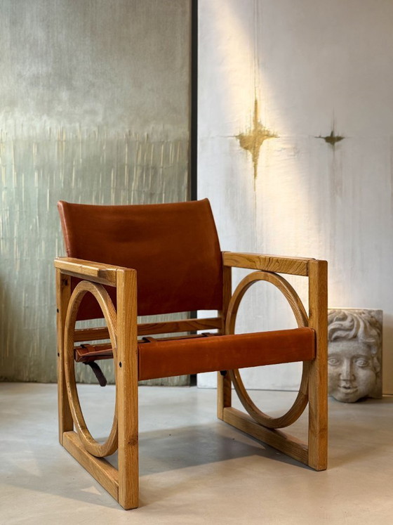 MM5 Lounge Chair, Collective Design by Mobili Mundi, Numbered, 2020 – Armchairs, Leather, Wood (photo 3 of 10)